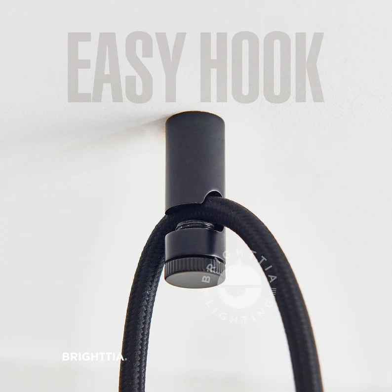 Sistema Easy Hook para instalação de luminária pendente.