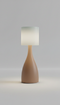 Aria Table Lamp with Brushed Metal