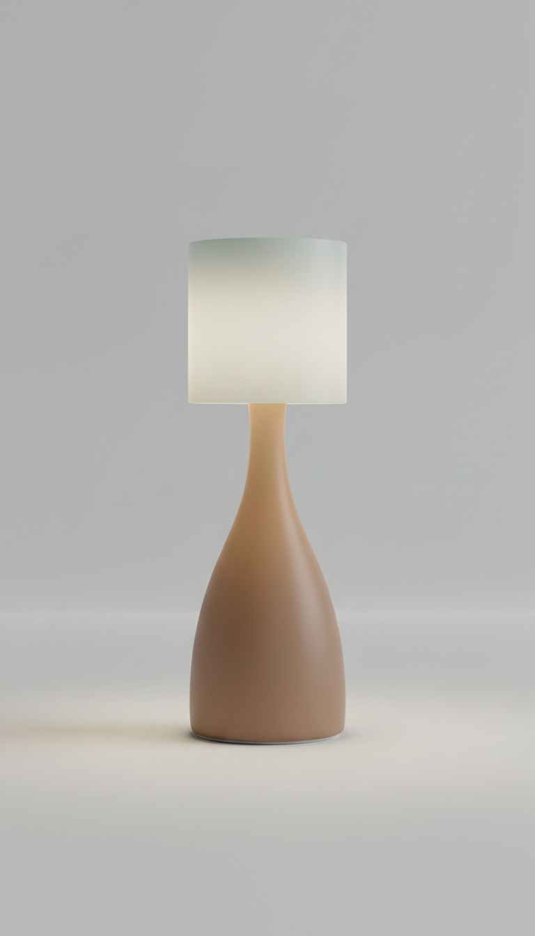 Aria Table Lamp with Brushed Metal
